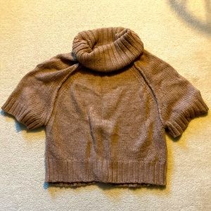 Loft slouchy tan sweater
